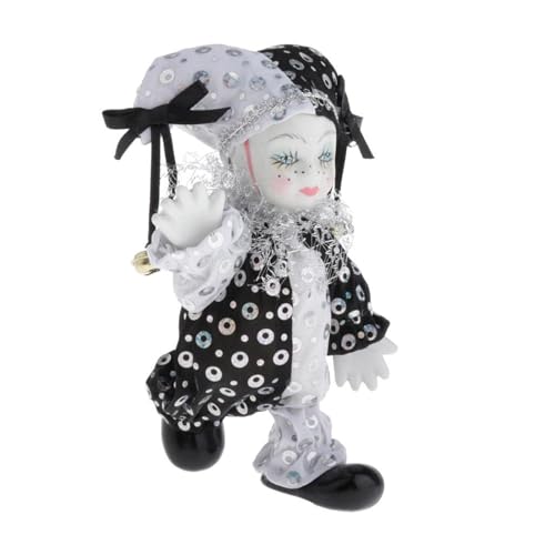 Klassische Weiße Keramik Clown Mit Zarter Lackierung Display Dekoration Ideal Für Schreibtisch Tabletop Orumament Sammlerspielzeug Klassische Weiße Keramik Clown Mit Zarter Lackierung Display Dekoration Ideal Für Schreibtisch Tabletop Orumament Sammlerspielzeug von SueaLe