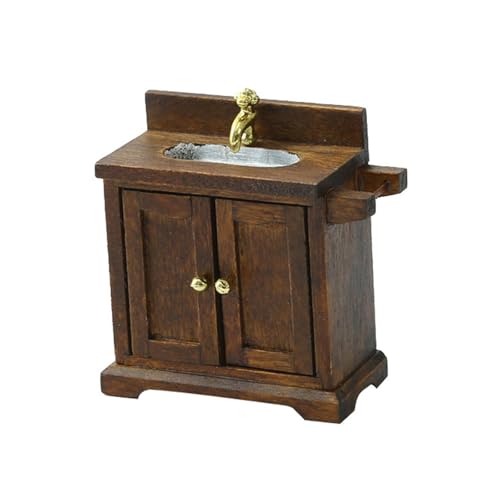 SueaLe Küchenschrankfigur Model Realistic Vintage Life Szene Dolls House Tun Vor Spieleinrichtungen Für Küche SueaLe Küchenschrankfigur Model Realistic Vintage Life Szene Dolls House Tun Vor Spieleinrichtungen Für Küche von SueaLe