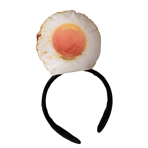 Lustige Stirnbandparty Lustiges Essen Hotdog Kostüm Imitation Gebratenes Ei Hotdog Stirnband von SueaLe
