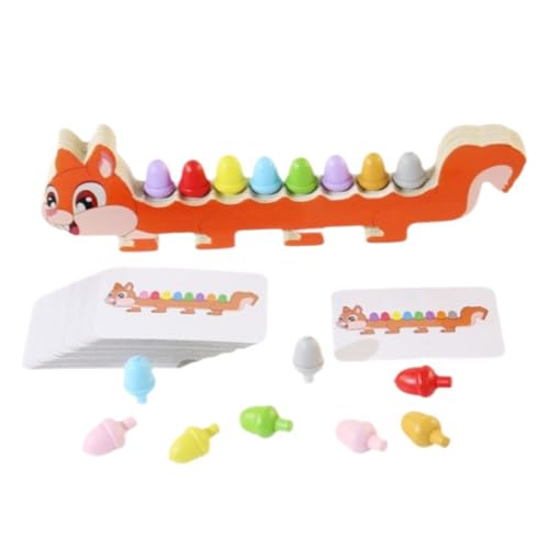 PEGED Puzzle Color Cognitive Toy Für Kinder Easy Color Matching Early Educational Wood Board Toy Für Kinder Vorschulalter PEGED Puzzle Color Cognitive Toy Für Kinder Easy Color Matching Early Educational Wood Board Toy Für Kinder Vorschulalter von SueaLe