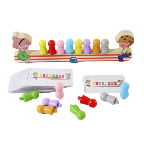 PEGED Puzzle Color Cognitive Toy Für Kinder Easy Color Matching Early Educational Wood Board Toy Für Kinder Vorschulalter PEGED Puzzle Color Cognitive Toy Für Kinder Easy Color Matching Early Educational Wood Board Toy Für Kinder Vorschulalter von SueaLe