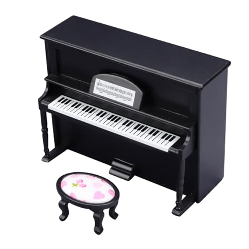 Pädagogische Puppenhäuser Miniatur Klavierspielzeug So Tun Als Würde Accessoires Gartenmodell Rollenspiel Spielen von SueaLe
