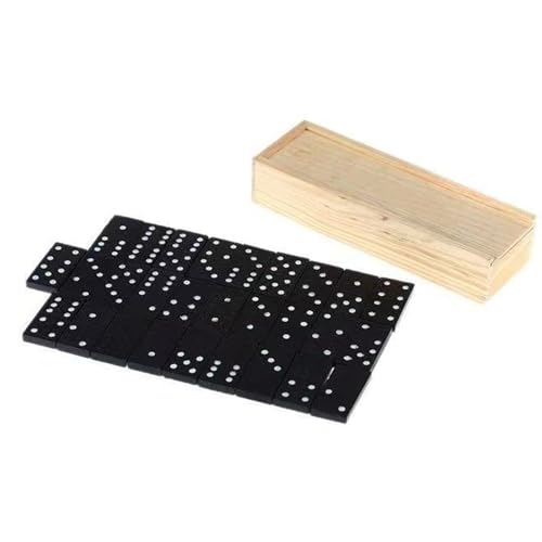 SueaLe 28Pack Entertainment Wood Dominoe Reisespiel Block Dot Dominos Brettspiel Für Kinder Erwachsene Und Pädagogen SueaLe 28Pack Entertainment Wood Dominoe Reisespiel Block Dot Dominos Brettspiel Für Kinder Erwachsene Und Pädagogen von SueaLe