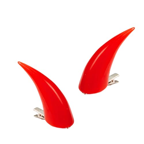 SueaLe Devil Horn Haarclip Für Erwachsene Kinder Rollenspiele Kostüm Horn Haarnadel Halloween Themen Party Kopfstück Cosplay Barrettes Mode Hair Accessoires SueaLe Devil Horn Haarclip Für Erwachsene Kinder Rollenspiele Kostüm Horn Haarnadel Halloween Themen Party Kopfstück Cosplay Barrettes Mode Hair Accessoires von SueaLe