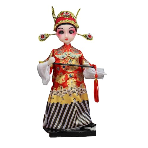 SueaLe Elegante Peking Opern Figur Mit Basis Traditioneller Chinesischer Charaktere Puppenpuppen Für Festivals Und Besondere Veranstaltung SueaLe Elegante Peking Opern Figur Mit Basis Traditioneller Chinesischer Charaktere Puppenpuppen Für Festivals Und Besondere Veranstaltung von SueaLe