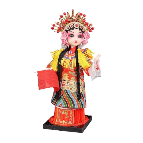 SueaLe Elegante Peking Opern Figur Mit Basis Traditioneller Chinesischer Charaktere Puppenpuppen Für Festivals Und Besondere Veranstaltung SueaLe Elegante Peking Opern Figur Mit Basis Traditioneller Chinesischer Charaktere Puppenpuppen Für Festivals Und Besondere Veranstaltung von SueaLe