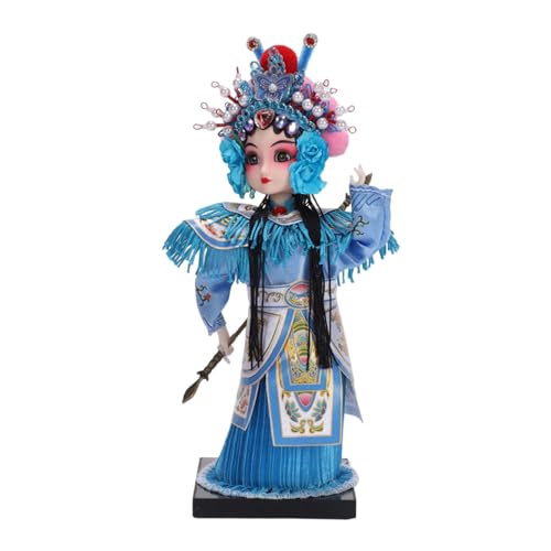 SueaLe Elegante Peking Opern Figur Mit Basis Traditioneller Chinesischer Charaktere Puppenpuppen Für Festivals Und Besondere Veranstaltung SueaLe Elegante Peking Opern Figur Mit Basis Traditioneller Chinesischer Charaktere Puppenpuppen Für Festivals Und Besondere Veranstaltung von SueaLe