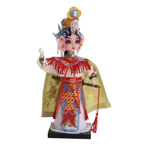 SueaLe Elegante Peking Opern Figur Mit Basis Traditioneller Chinesischer Charaktere Puppenpuppen Für Festivals Und Besondere Veranstaltung SueaLe Elegante Peking Opern Figur Mit Basis Traditioneller Chinesischer Charaktere Puppenpuppen Für Festivals Und Besondere Veranstaltung von SueaLe
