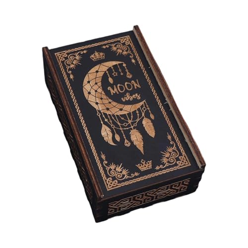 SueaLe Push Pull Tarot Card Box Astrologie Schmuckstücke Box Holz Tarot Karten Aufbewahrungsfall Für Vermögen Erzählen Hexendekoration SueaLe Push Pull Tarot Card Box Astrologie Schmuckstücke Box Holz Tarot Karten Aufbewahrungsfall Für Vermögen Erzählen Hexendekoration von SueaLe