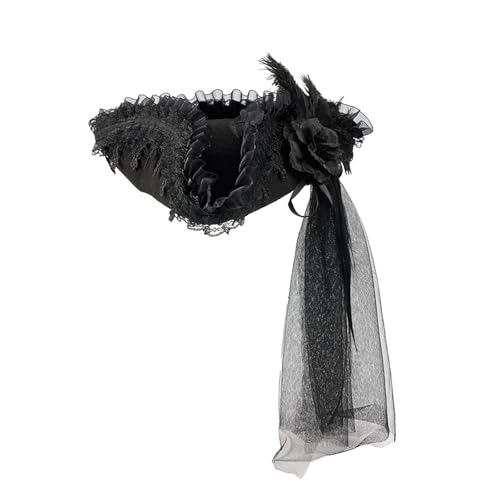 Victorian Tricorne Mit Langem Schleier Und Spitzenausstattung Perfekt Für Den Unabhängigkeitskrieg Kostüm Bühne Darsteller Rollenspiele Kolonialzeit Tricorn Victorian Tricorne Mit Langem Schleier Und Spitzenausstattung Perfekt Für Den Unabhängigkeitskrieg Kostüm Bühne Darsteller Rollenspiele Kolonialzeit Tricorn von SueaLe
