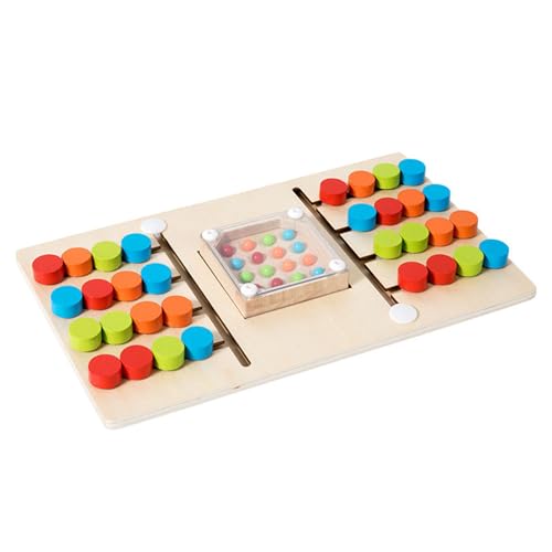 Vier Farbkampfspiele Schieber Puzzle Spielzeug Kleinkind Feinmotorik Lernen Spielzeug von SueaLe