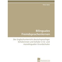 Bilinguales Fremdsprachenlernen von Südwestdeutscher Verlag für Hochschulschriften