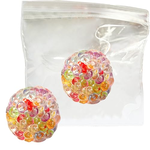 2 Stück Stressball, Knetball, Anti Stress Bälle, Squishy Stress Spielzeug, Fidget Toys für ADHS,OCD Angst Abbauen,Einzigartiges Stress-Geschenk für Männer und Frauen, Kleine Geschenke für Aalle Party von Suevut