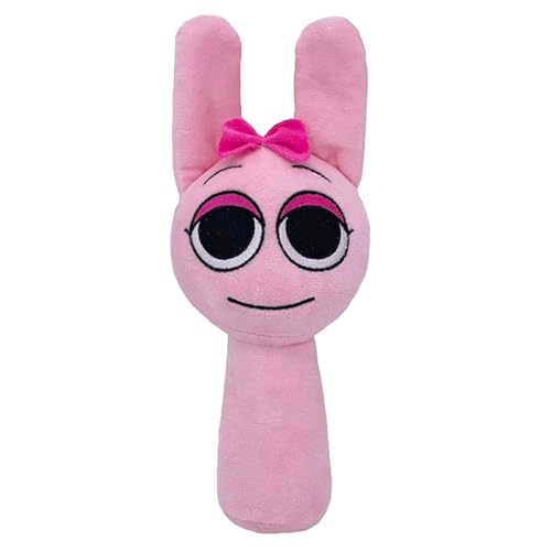 Suffolly Sprunki Plüschtier, 25 cm Sprunki Plüschtier, Sprunki Wenda, super weiches Sammelspielzeug, Geschenke für Jungen und Mädchen (D) von Suffolly