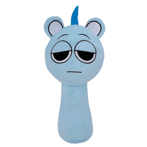 Suffolly Sprunki Plüschtier, 25 cm Sprunki Plüschtier, Sprunki Wenda, super weiches Sammelspielzeug, Geschenke für Jungen und Mädchen (F) von Suffolly