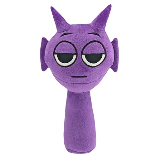 Suffolly Sprunki Plüschtier, 25 cm Sprunki Plüschtier, Sprunki Wenda, super weiches Sammelspielzeug, Geschenke für Jungen und Mädchen (G) von Suffolly