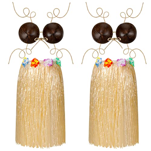 Suhine 4 Pcs Coconut Bra Hula Skirt Set Coconut Bra and Grass Skirt Coconut Bra Adult Size Flower Waist Grass Skirt Coconut Shell Bra Bikini Hawaiian Costumes for Women Suhine 4 Pcs Coconut Bra Hula Skirt Set Coconut Bra and Grass Skirt Coconut Bra Adult Size Flower Waist Grass Skirt Coconut Shell Bra Bikini Hawaiian Costumes for Women von Suhine