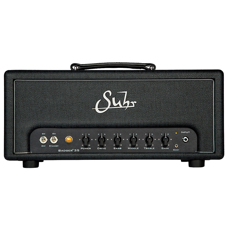 Suhr Badger 35 Head BK Topteil E-Gitarre Suhr Badger 35 Head BK Topteil E-Gitarre von Suhr