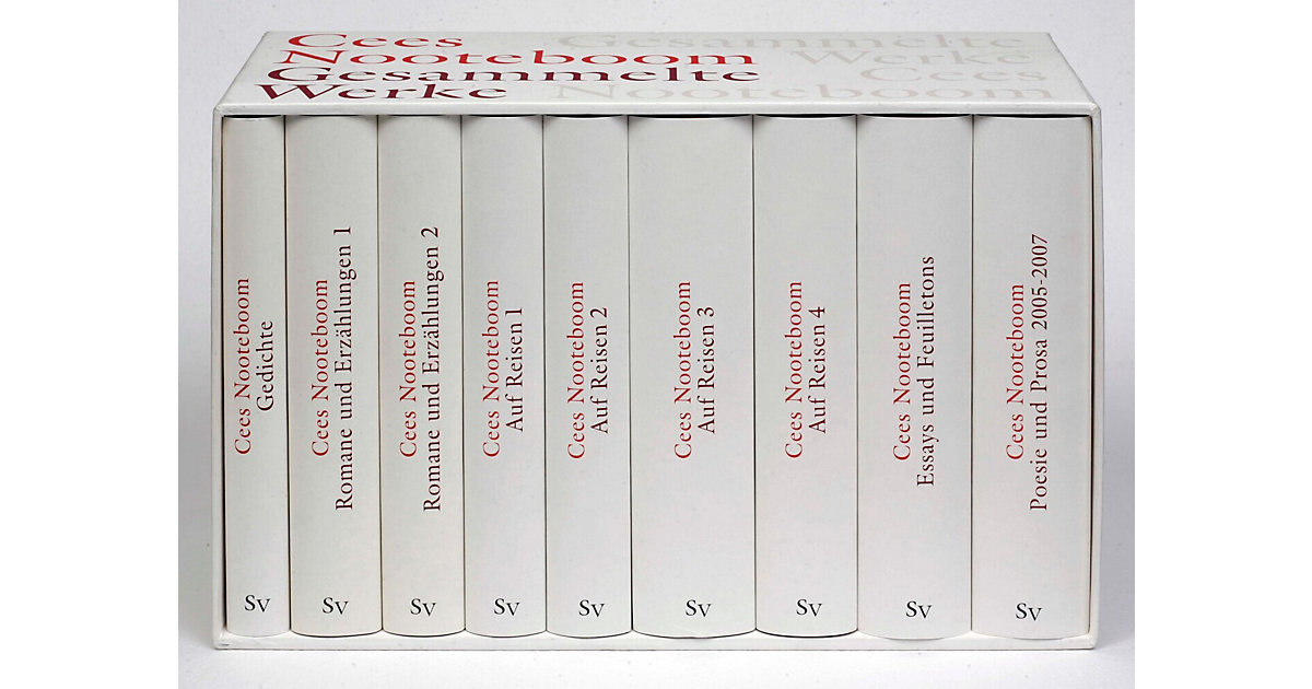 Buch - Gesammelte Werke, 9 Bde. von Suhrkamp Verlag