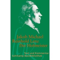 Der Hofmeister oder Vorteile der Privaterziehung von Suhrkamp