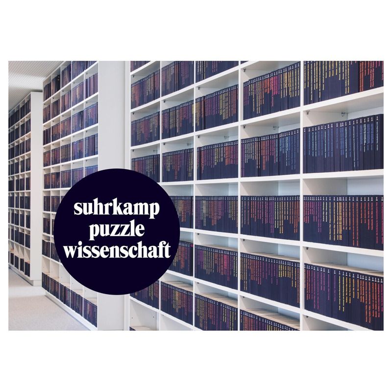 Puzzle 50 Jahre suhrkamp taschenbuch wissenschaft von Suhrkamp