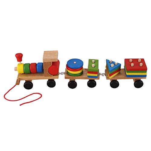 Sujhyrty Baby Wooden Train Lernspielzeug von Sujhyrty
