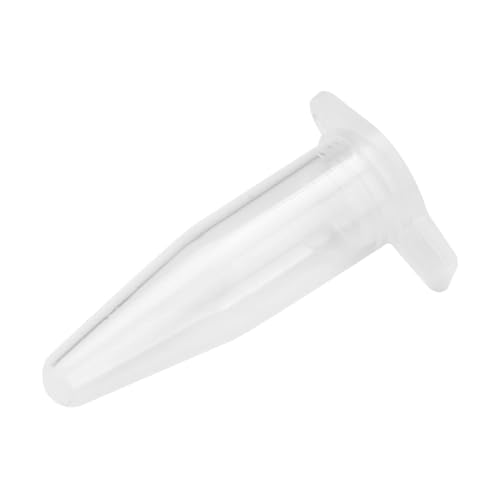Sujurio Zentrifugenröhrchen mit rundem Boden, 0,2 ml, mit befestigten Kappen, transparent, Weiß, 1000 Stück Sujurio Zentrifugenröhrchen mit rundem Boden, 0,2 ml, mit befestigten Kappen, transparent, Weiß, 1000 Stück von Sujurio