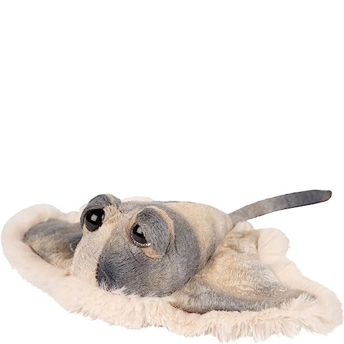 Suki Gifts 14491 Gilly Stingray, Plüschtier, klein, 21 cm, Grau von Suki Gifts