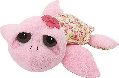 Li'l Peepers 14198 - Suki Stofftier Schildkröte Flora mit Blumen Panzer, 15 cm, rosa Li'l Peepers 14198 - Suki Stofftier Schildkröte Flora mit Blumen Panzer, 15 cm, rosa von Suki Gifts