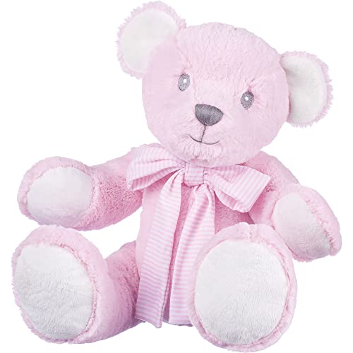 Suki Gifts 10085 - Hug-a-Boo Baby Teddy Bär, 43 cm, rosa von Suki Gifts