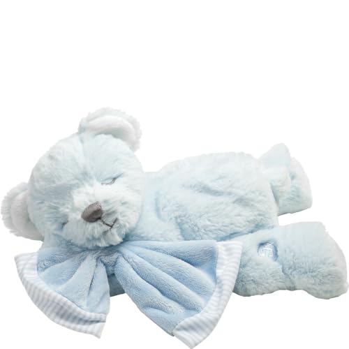 Suki Gifts 10092 - Hug-a-Boo Teddy Bär Spieluhr, 28 cm, blau von Suki Gifts
