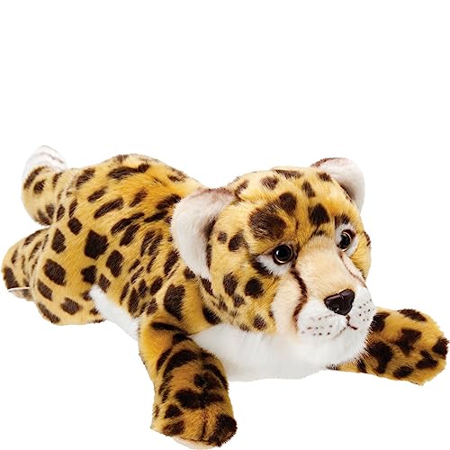 Suki Gifts 12127 Liegende Gepard Kuscheltier, 30cm, Suki Classic, 30 cm von Suki Gifts