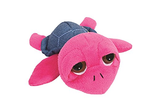 Suki Gifts 14298 - Schildkröte Yuna mit Jeans Panzer, 15 cm, pink von Suki Gifts