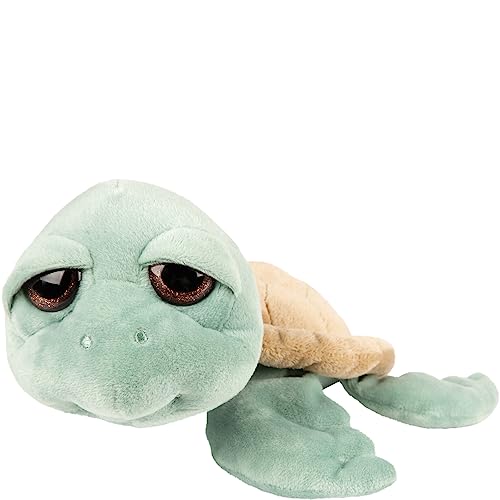 Suki Gifts International 14470 Medium Caspian Turtle, Minty Green Plüschtier, 24 cm von Suki Gifts