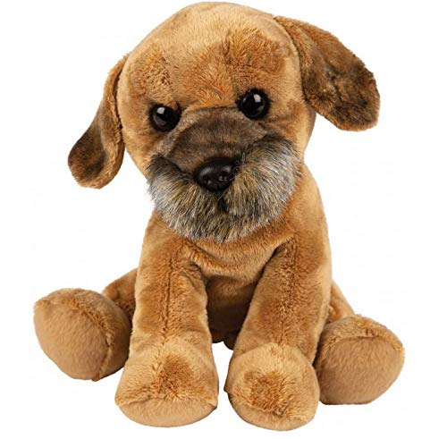 Suki Gifts Plüschtier Border Terrier, sitzend, mittelgroß, 22 cm von Suki Gifts International