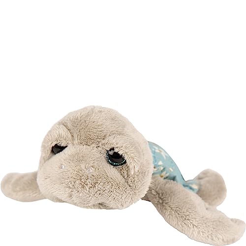 Suki Gifts 14548 Quinn Schildkröte, 14 cm, graues Plüschtier von Suki Gifts International