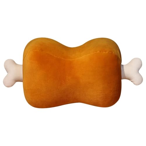 Plüschknochenkissen mit Knochenfleisch und Armloch, kreatives dekoratives Kissen, Wurfkissen, lustige ausgestopfte weiche Wurfpuppe, teilbare Kuschelpuppe für Schlafen im Büro, Zimmerdekoration von Sullosing