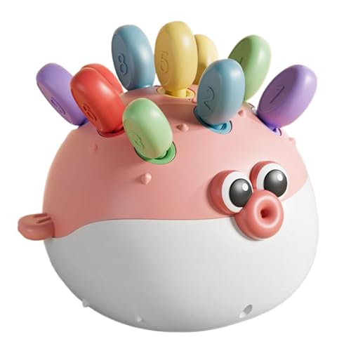 Cartoon -Spielzeug für Kinder, feinmotorisches Babyspielzeug, passendes Spiel, 14x13,5x12,5 cm, Farb- und Formerkennung, kompaktes und tragbares Set, ideal für die Homeschool im Vorschulalter Cartoon -Spielzeug für Kinder, feinmotorisches Babyspielzeug, passendes Spiel, 14x13,5x12,5 cm, Farb- und Formerkennung, kompaktes und tragbares Set, ideal für die Homeschool im Vorschulalter von Sulxyi