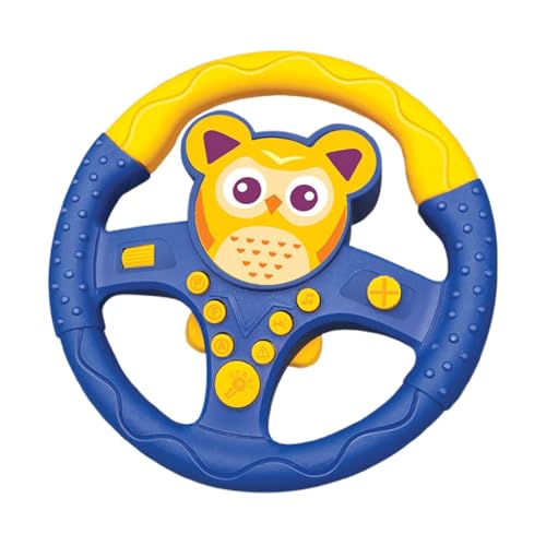 Children's Steering Wheel, Steering Wheel Toys, Driving Simulator Car, Simulated Car Steering Wheel, Pretend Driving Seat Toys, Fun Sound Effects Interactive Driving Experience for Boys & Girls Children's Steering Wheel, Steering Wheel Toys, Driving Simulator Car, Simulated Car Steering Wheel, Pretend Driving Seat Toys, Fun Sound Effects Interactive Driving Experience for Boys & Girls von Sulxyi
