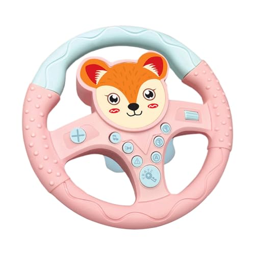 Children's Steering Wheel, Steering Wheel Toys, Driving Simulator Car, Simulated Car Steering Wheel, Pretend Driving Seat Toys, Fun Sound Effects Interactive Driving Experience for Boys & Girls Children's Steering Wheel, Steering Wheel Toys, Driving Simulator Car, Simulated Car Steering Wheel, Pretend Driving Seat Toys, Fun Sound Effects Interactive Driving Experience for Boys & Girls von Sulxyi