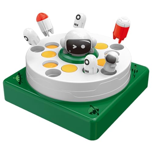 Kids Rocket Toys, farbenfrohe interaktive Spiele, Rocket-Startspielzeug, 19,5x19.5x9cm Creative Jump Game Buntes und auffälliges Design Interactive Game für Kinder Mädchen von Sulxyi