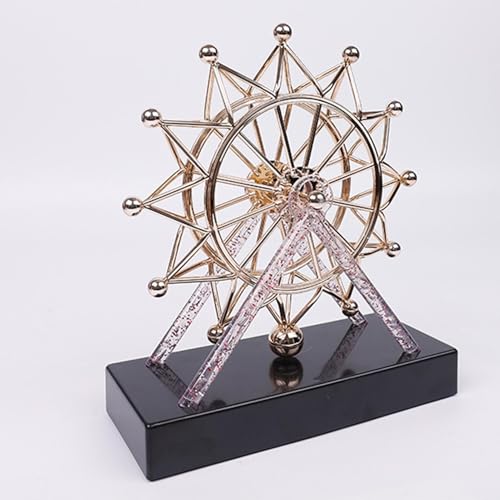 Perpetual Motion Riesenrad, kinetisches Riesenrad, drehbare Balance-Bälle, kompakte Größe, 21,8 x 8,8 x 24 cm, faszinierende kinetische Bewegung, pädagogisch und ansprechend für Heimdekoration Perpetual Motion Riesenrad, kinetisches Riesenrad, drehbare Balance-Bälle, kompakte Größe, 21,8 x 8,8 x 24 cm, faszinierende kinetische Bewegung, pädagogisch und ansprechend für Heimdekoration von Sulxyi