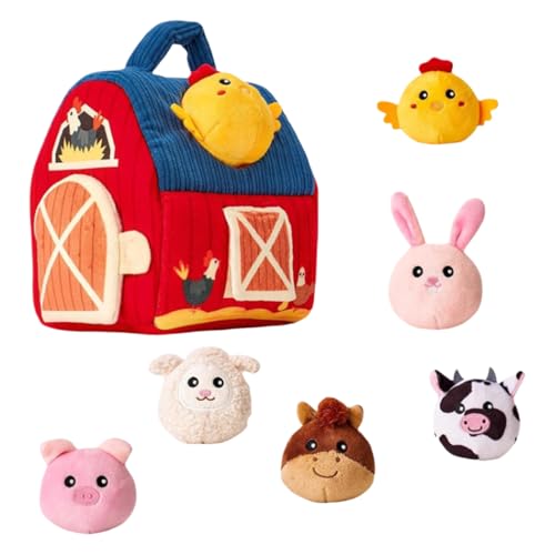 Sulxyi Baby -Angelspielzeug, leuchtende Farben und unterschiedliche Texturen, 1 Set, Stofffischereispiel, Lernspielzeug, weicher Stofffisch und stapelbare Tassen, für 1 Jahre alte & Mädchen von Sulxyi