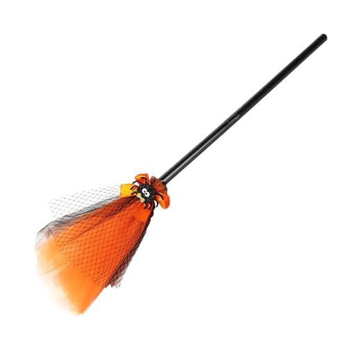 Sulxyi Halloween Broom Toy, Kinder Witch Broom, Maskerade Cosplay -Kostüm, leichtes Design, kompakt und tragbar, ideal für Trick- oder Sorge -Haunted House Sulxyi Halloween Broom Toy, Kinder Witch Broom, Maskerade Cosplay -Kostüm, leichtes Design, kompakt und tragbar, ideal für Trick- oder Sorge -Haunted House von Sulxyi