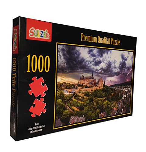 Premium Qualität Puzzle 1000 Teile Landgrafenschloss Marburg von Sulzer