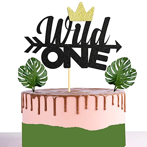 Sumerk 1 Stück 1.Geburtstag Tortendeko Happy 1st Birthday Cake Topper für Baby Shower Kuchen deko Baby Geburt Babyparty Gender Reveal Partydeko von Sumerk