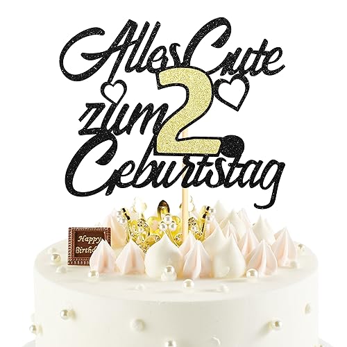 Sumerk 1 Stück 2.Geburtstag Tortendeko Happy 2nd Birthday Cake Topper 2.Alles Gute Geburtstag Cake Topper 2 Jahre Torte Kuchen Deko für 2 Geburstagstorte Deko Jungen Mädchen Sumerk 1 Stück 2.Geburtstag Tortendeko Happy 2nd Birthday Cake Topper 2.Alles Gute Geburtstag Cake Topper 2 Jahre Torte Kuchen Deko für 2 Geburstagstorte Deko Jungen Mädchen von Sumerk
