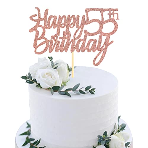 Sumerk 1 Stück 55.Geburtstag Tortendeko Happy 55th Birthday Cake Topper kuchen deko geburtstag für 55 Geburstagstorte Deko Jungen Mädchen Sumerk 1 Stück 55.Geburtstag Tortendeko Happy 55th Birthday Cake Topper kuchen deko geburtstag für 55 Geburstagstorte Deko Jungen Mädchen von Sumerk