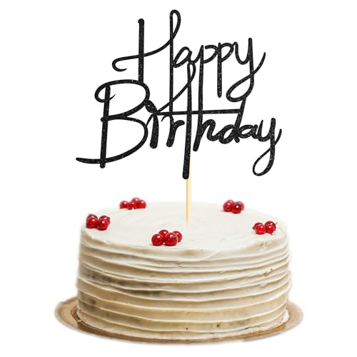 Sumerk 1 Stück Happy Birthday Cake Topper Geburtstag Tortendeko Birthday Cake Decoration Geburtstag Junge Frau von Sumerk