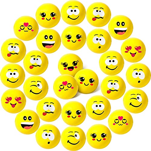30 Stück Antistressball für Kinder Erwachsene Lächeln Gesicht Stress Bälle 1,6 Zoll Mini Schaum Stressabbau Bälle Stressabbau Spielzeug für Kindergeburtstag Mitbringsel (Niedlicher Stil) 30 Stück Antistressball für Kinder Erwachsene Lächeln Gesicht Stress Bälle 1,6 Zoll Mini Schaum Stressabbau Bälle Stressabbau Spielzeug für Kindergeburtstag Mitbringsel (Niedlicher Stil) von Sumind